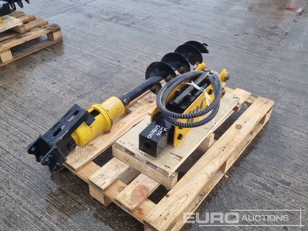 Unused JPC Hydraulic Breaker & 200mm Hydraulic Auger Flight & Drive 25mm Pin to suit Mini Excavator - Hidrolik kırıcı: fotoğraf 1 Unused JPC Hydraulic Breaker & 200mm Hydraulic Auger Flight & Drive 25mm Pin to suit Mini Excavator - Hidrolik kırıcı: fotoğraf 1