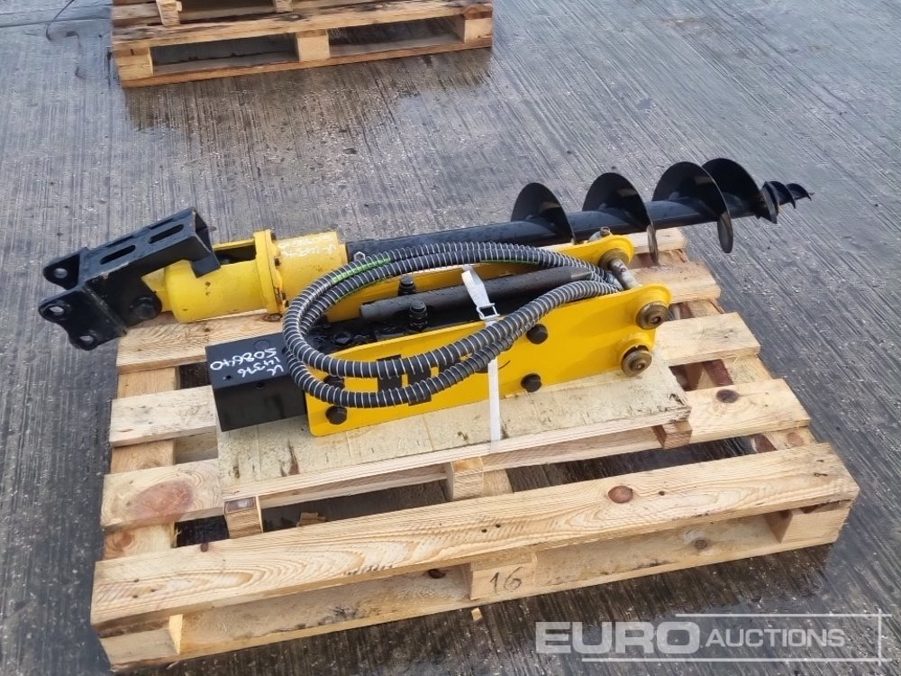 Unused JPC Hydraulic Breaker & 200mm Hydraulic Auger Flight & Drive 25mm Pin to suit Mini Excavator - Hidrolik kırıcı: fotoğraf 2 Unused JPC Hydraulic Breaker & 200mm Hydraulic Auger Flight & Drive 25mm Pin to suit Mini Excavator - Hidrolik kırıcı: fotoğraf 2
