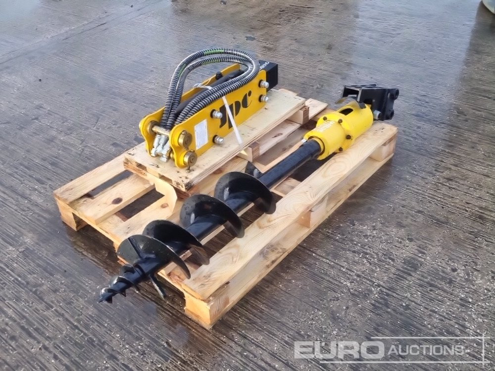 Unused JPC Hydraulic Breaker & 200mm Hydraulic Auger Flight & Drive 25mm Pin to suit Mini Excavator - Hidrolik kırıcı: fotoğraf 5 Unused JPC Hydraulic Breaker & 200mm Hydraulic Auger Flight & Drive 25mm Pin to suit Mini Excavator - Hidrolik kırıcı: fotoğraf 5