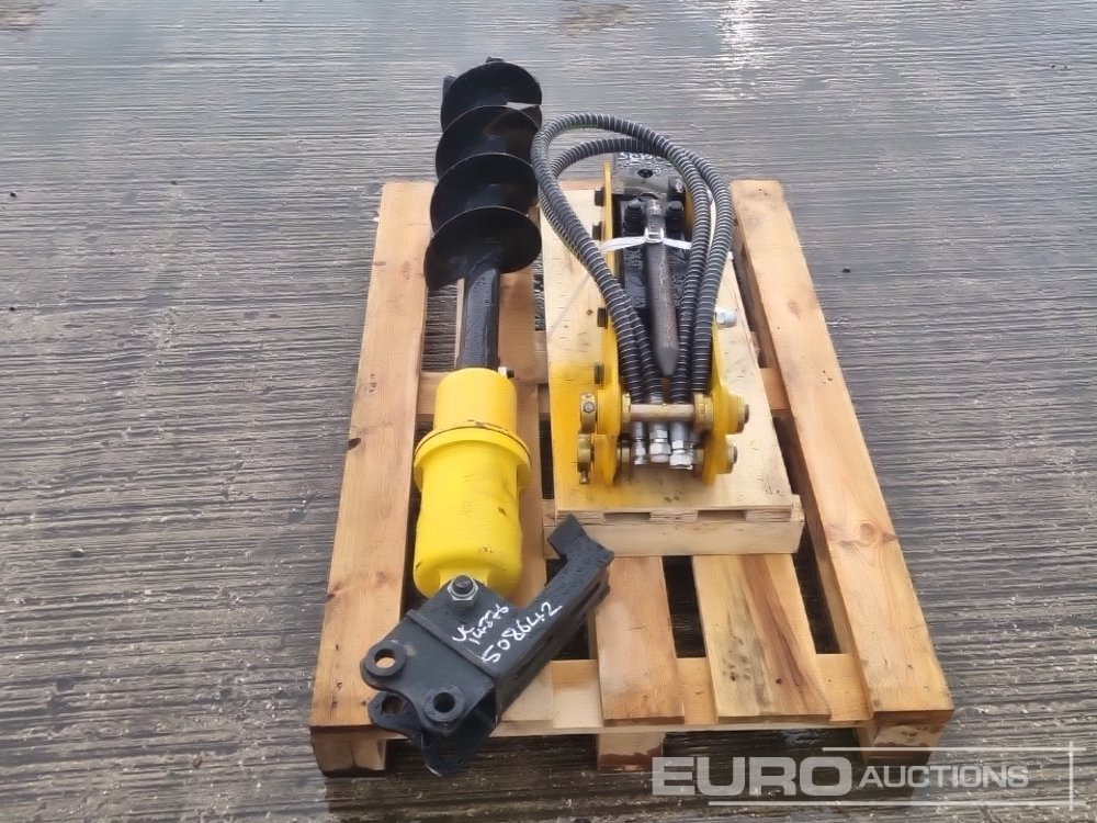 Unused JPC Hydraulic Breaker & 200mm Hydraulic Auger Flight & Drive 25mm Pin to suit Mini Excavator - Hidrolik kırıcı: fotoğraf 4 Unused JPC Hydraulic Breaker & 200mm Hydraulic Auger Flight & Drive 25mm Pin to suit Mini Excavator - Hidrolik kırıcı: fotoğraf 4