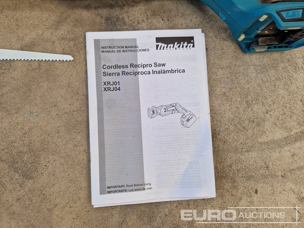 Unused Makita XRJ04 18v XLT Recip Saw (Body Only) - İnşaat ekipmanı: fotoğraf 5 Unused Makita XRJ04 18v XLT Recip Saw (Body Only) - İnşaat ekipmanı: fotoğraf 5