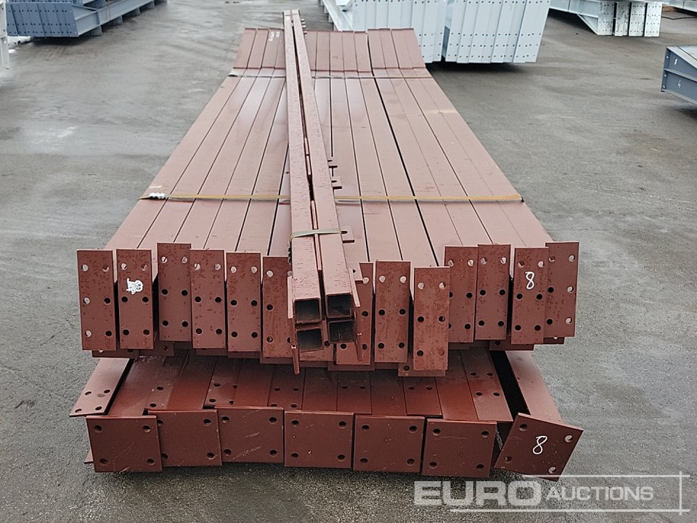 Unused Steel Frame Building 90’x30’x15’. 6no 15’ Bays. 12.5° Roof Pitch. Purlin Cleats Spaced To Accept Fibre Cement Or Steel Roof Sheets. 14no Columns 178x102x19kg 14no Rafters 178x102x19kg 2no Roof - Konut konteyneri: fotoğraf 4 Unused Steel Frame Building 90’x30’x15’. 6no 15’ Bays. 12.5° Roof Pitch. Purlin Cleats Spaced To Accept Fibre Cement Or Steel Roof Sheets. 14no Columns 178x102x19kg 14no Rafters 178x102x19kg 2no Roof - Konut konteyneri: fotoğraf 4
