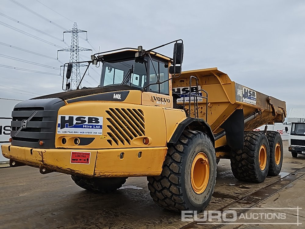 Volvo A40E - Belden kırma kaya kamyonu: fotoğraf 1 Volvo A40E - Belden kırma kaya kamyonu: fotoğraf 1