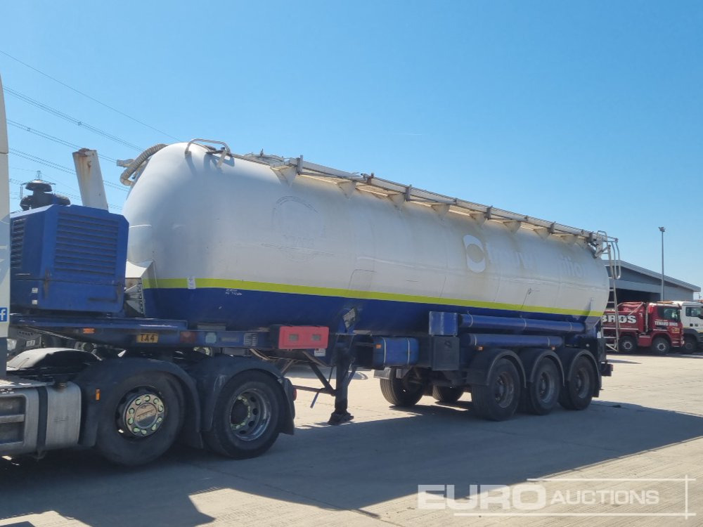 Weightlifter Tipping Bulk Powder Tanker - Tanker dorse: fotoğraf 1 Weightlifter Tipping Bulk Powder Tanker - Tanker dorse: fotoğraf 1