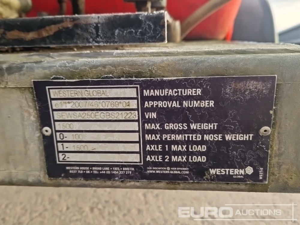 Basınçlı yıkama makinesi Western Single Axle Bowser, Diesel Pressure Washer, Yanmar Engine, Hose, Lance: fotoğraf 20 Basınçlı yıkama makinesi Western Single Axle Bowser, Diesel Pressure Washer, Yanmar Engine, Hose, Lance: fotoğraf 20