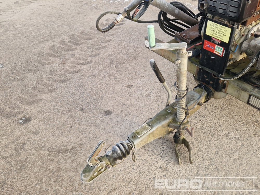 Basınçlı yıkama makinesi Western Single Axle Bowser, Diesel Pressure Washer, Yanmar Engine, Hose, Lance: fotoğraf 11 Basınçlı yıkama makinesi Western Single Axle Bowser, Diesel Pressure Washer, Yanmar Engine, Hose, Lance: fotoğraf 11