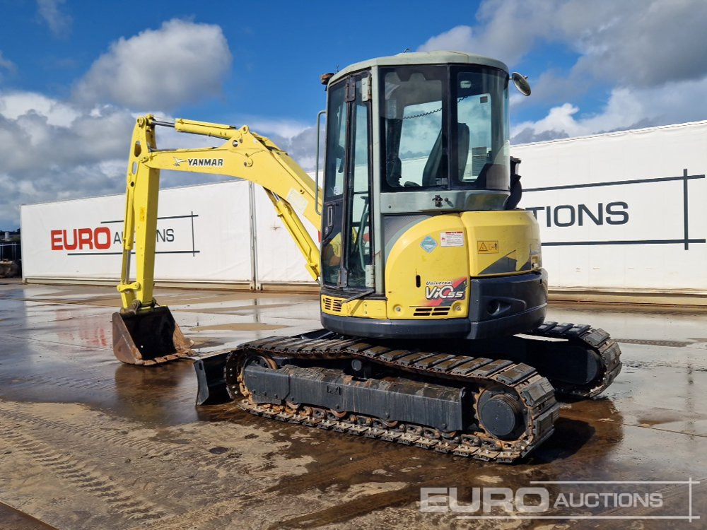 Yanmar Vi055-5B - Mini ekskavatör: fotoğraf 3 Yanmar Vi055-5B - Mini ekskavatör: fotoğraf 3