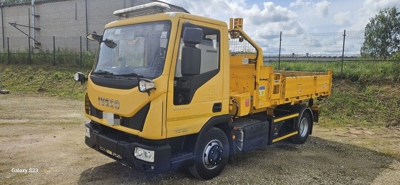 Iveco EuroCargo 75 75E160 - Damperli kamyon: fotoğraf 2 Iveco EuroCargo 75 75E160 - Damperli kamyon: fotoğraf 2