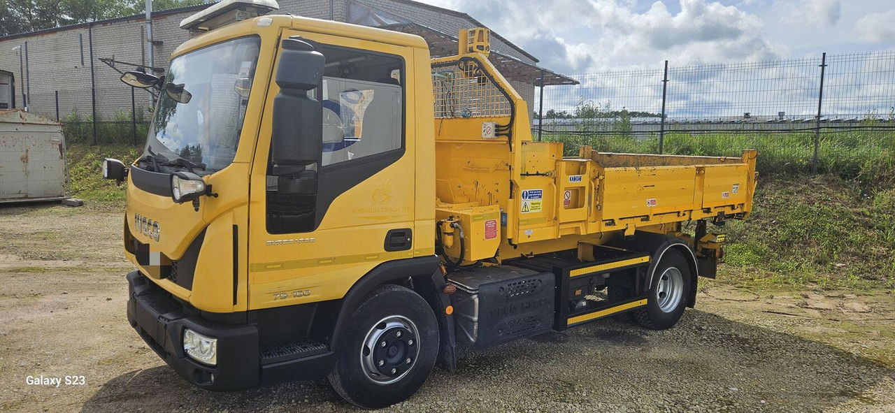 Iveco EuroCargo 75 75E160 - Damperli kamyon: fotoğraf 1 Iveco EuroCargo 75 75E160 - Damperli kamyon: fotoğraf 1