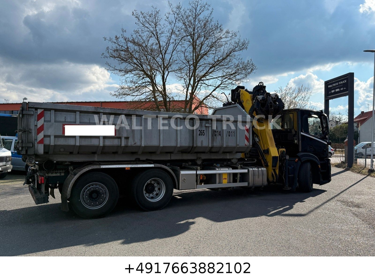 Iveco X Way 460/Abroll HYVA/KRAN TAYFUN/LENKACHSE - Kancalı yükleyici kamyon: fotoğraf 4 Iveco X Way 460/Abroll HYVA/KRAN TAYFUN/LENKACHSE - Kancalı yükleyici kamyon: fotoğraf 4