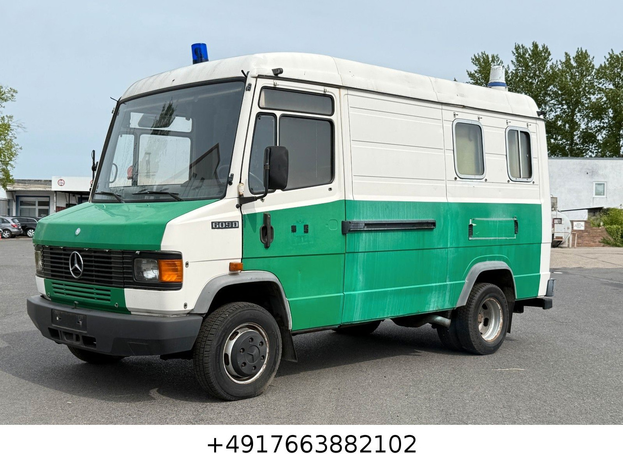 Mercedes-Benz Vario 609D/Manschaftswagen - Panelvan: fotoğraf 1 Mercedes-Benz Vario 609D/Manschaftswagen - Panelvan: fotoğraf 1