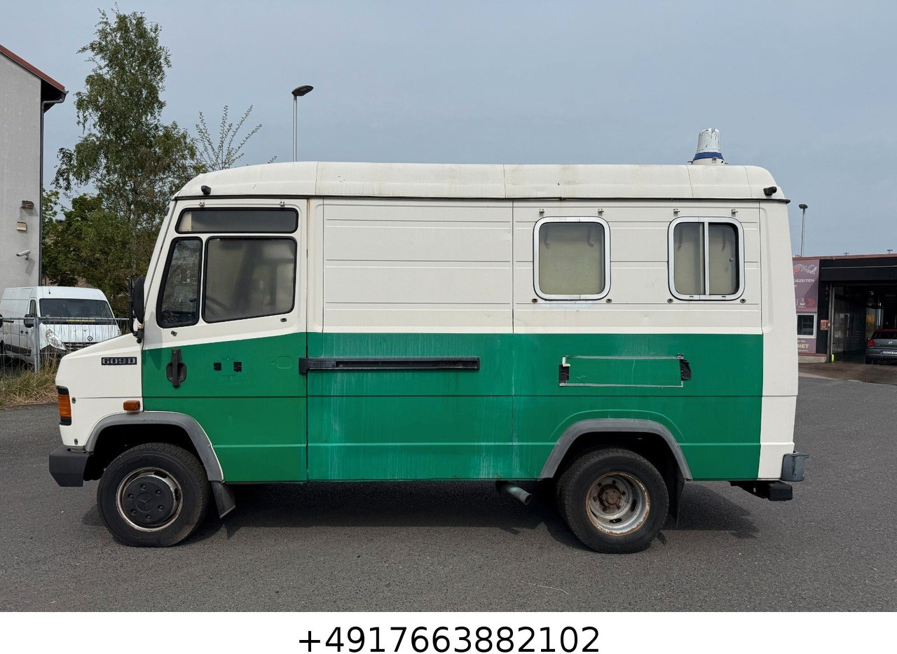 Mercedes-Benz Vario 609D/Manschaftswagen - Panelvan: fotoğraf 4 Mercedes-Benz Vario 609D/Manschaftswagen - Panelvan: fotoğraf 4