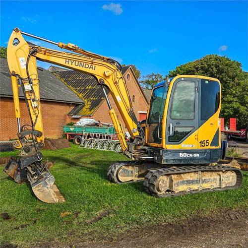 Hyundai Robex 60CR-9A - Mini ekskavatör: fotoğraf 3 Hyundai Robex 60CR-9A - Mini ekskavatör: fotoğraf 3