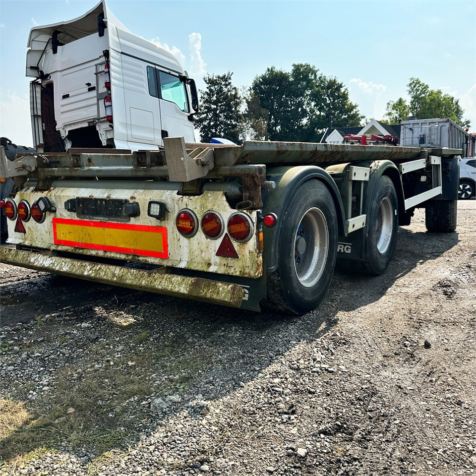 Kel-Berg Container trailer - Kancali yükleyici/ Hidrolift römork: fotoğraf 4 Kel-Berg Container trailer - Kancali yükleyici/ Hidrolift römork: fotoğraf 4