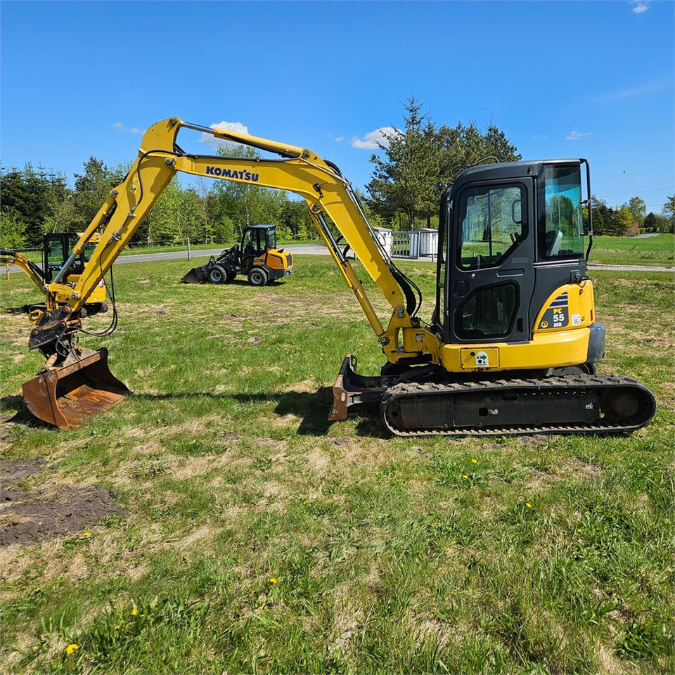 Komatsu PC 55 MR-3 - Mini ekskavatör: fotoğraf 1 Komatsu PC 55 MR-3 - Mini ekskavatör: fotoğraf 1