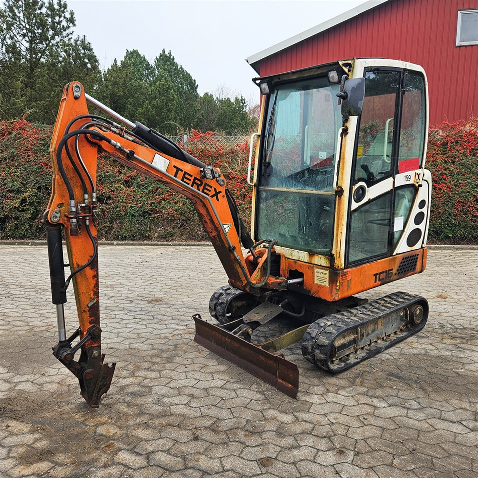 Terex TC16 - Mini ekskavatör: fotoğraf 2 Terex TC16 - Mini ekskavatör: fotoğraf 2