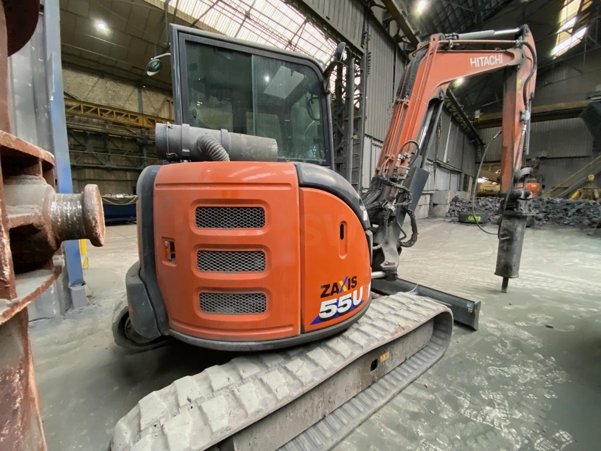 Hitachi ZAXIS 55U-6 CLR - Mini ekskavatör: fotoğraf 2 Hitachi ZAXIS 55U-6 CLR - Mini ekskavatör: fotoğraf 2