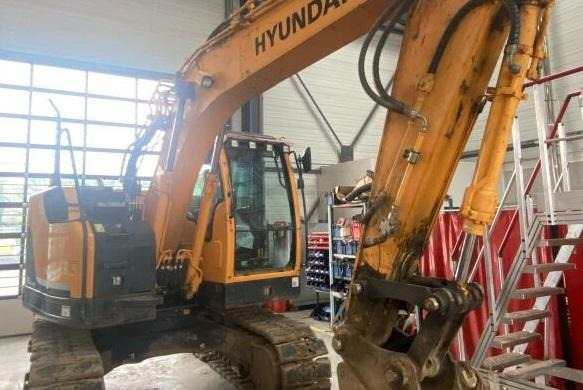 Hyundai ROBEX 125 LCR-9A - Paletli ekskavatör: fotoğraf 1 Hyundai ROBEX 125 LCR-9A - Paletli ekskavatör: fotoğraf 1