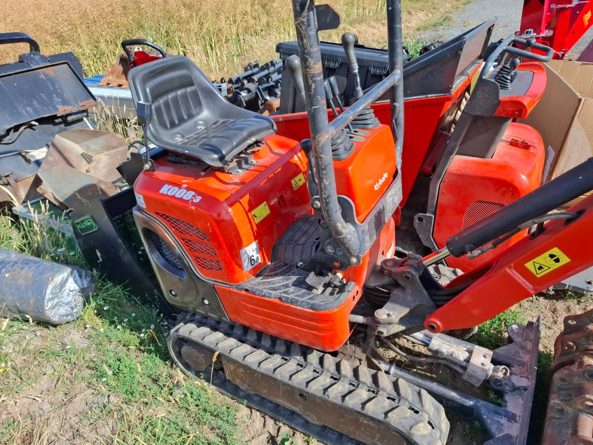 Kubota K 008-3 - Mini ekskavatör: fotoğraf 2 Kubota K 008-3 - Mini ekskavatör: fotoğraf 2