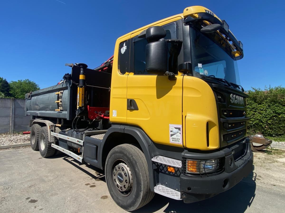 Scania G 440 - Damperli kamyon, Vinçli kamyon: fotoğraf 4 Scania G 440 - Damperli kamyon, Vinçli kamyon: fotoğraf 4