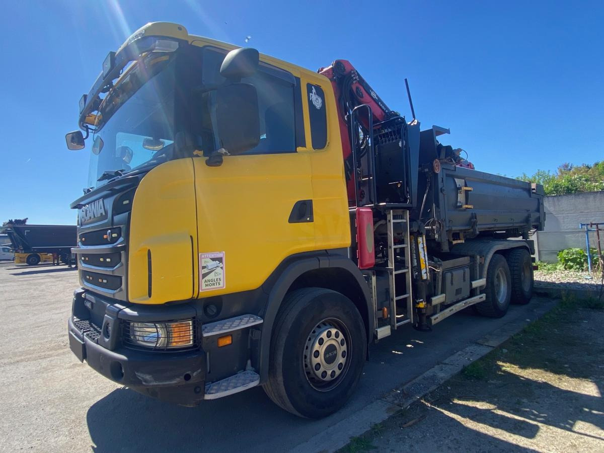 Scania G 440 - Damperli kamyon, Vinçli kamyon: fotoğraf 3 Scania G 440 - Damperli kamyon, Vinçli kamyon: fotoğraf 3