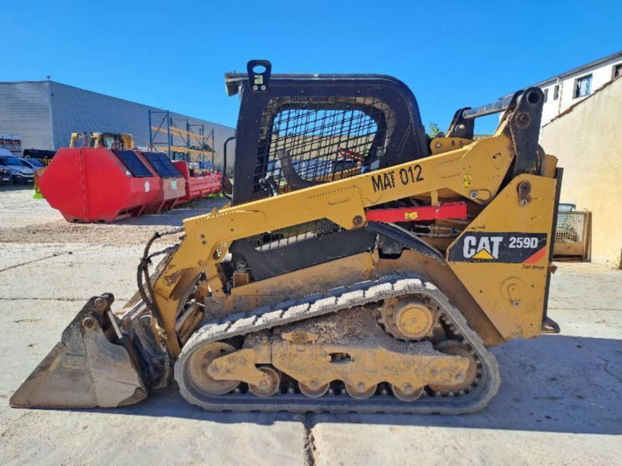CAT 259D - Paletli yükleyici: fotoğraf 3 CAT 259D - Paletli yükleyici: fotoğraf 3
