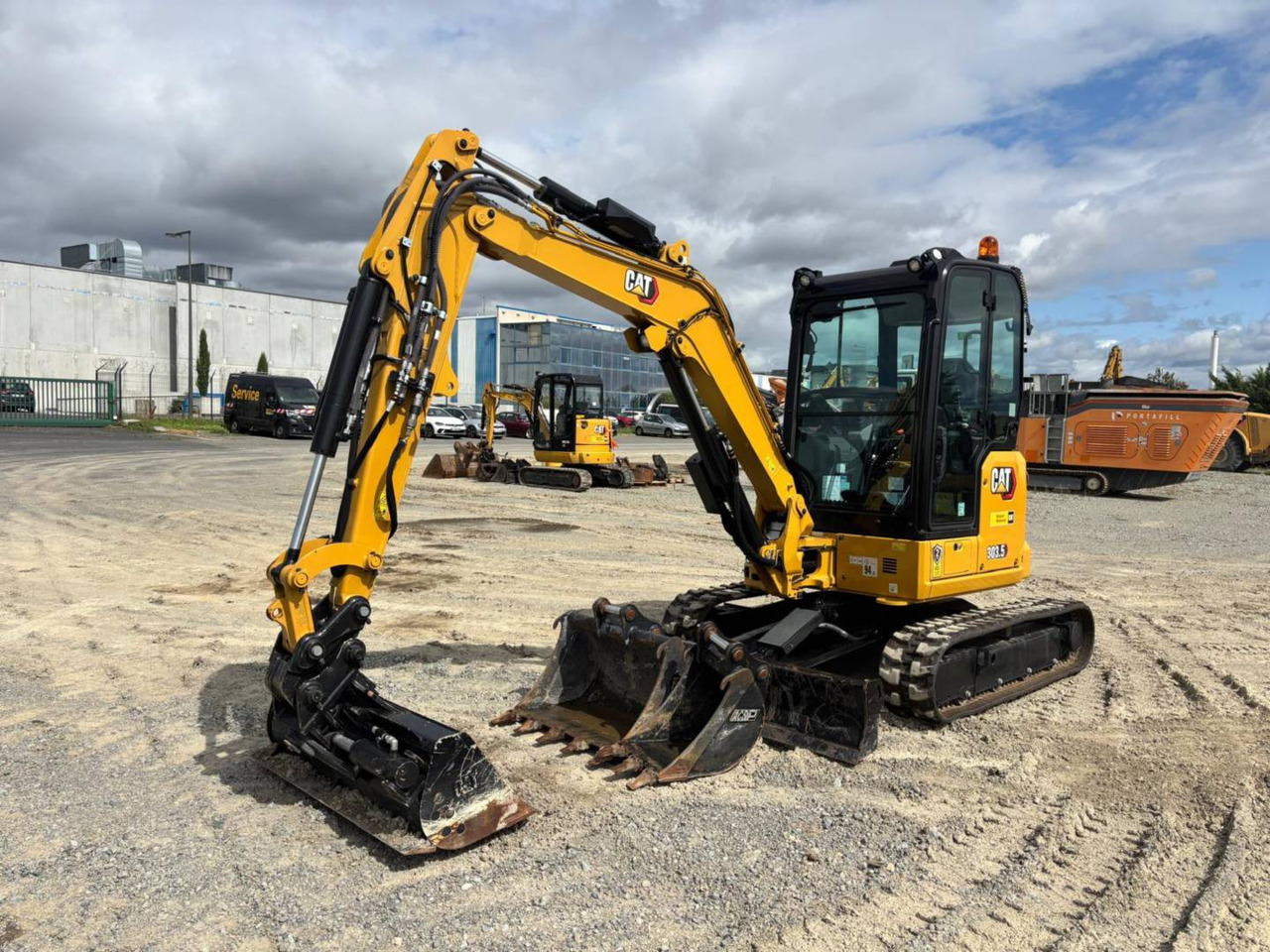 CAT 303.5 - Paletli ekskavatör: fotoğraf 1 CAT 303.5 - Paletli ekskavatör: fotoğraf 1
