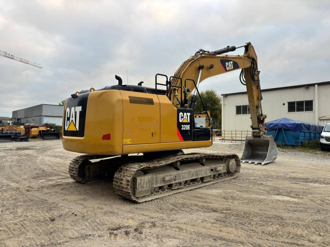 CAT 320E - Paletli ekskavatör: fotoğraf 4 CAT 320E - Paletli ekskavatör: fotoğraf 4