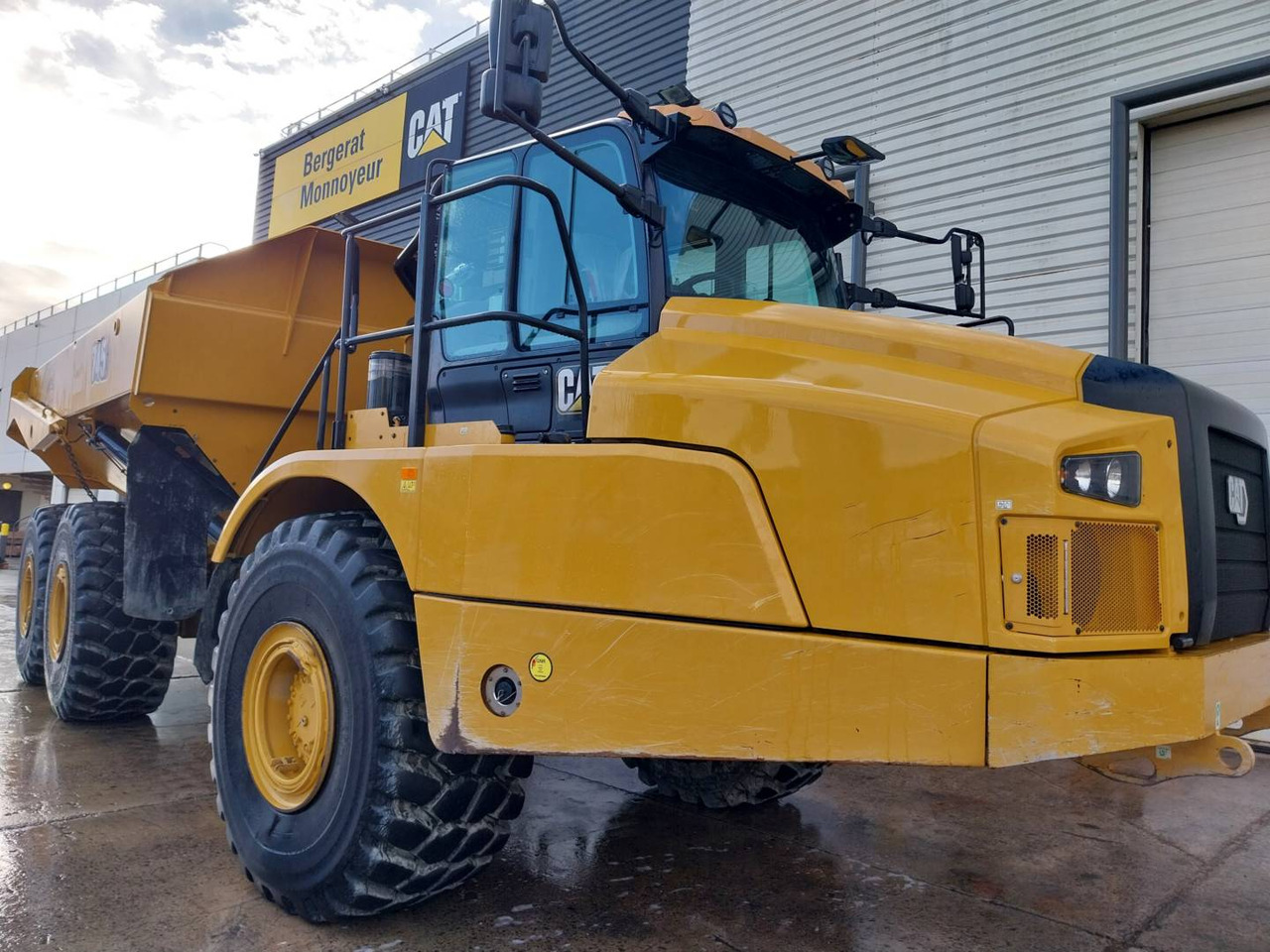 CAT 745 - Belden kırma kaya kamyonu: fotoğraf 2 CAT 745 - Belden kırma kaya kamyonu: fotoğraf 2