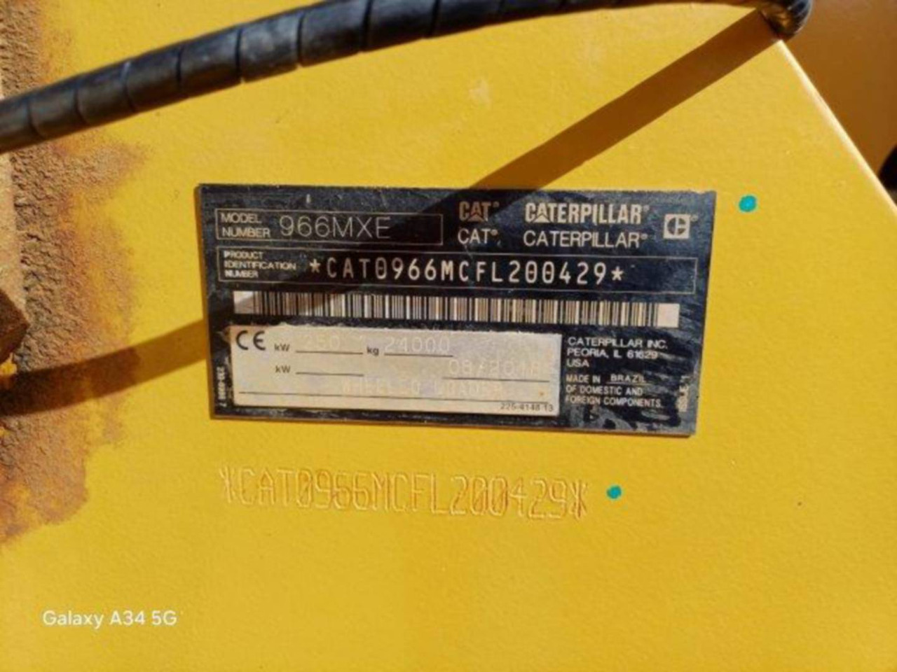 Tekerlekli yükleyici CAT 966M XE: fotoğraf 6