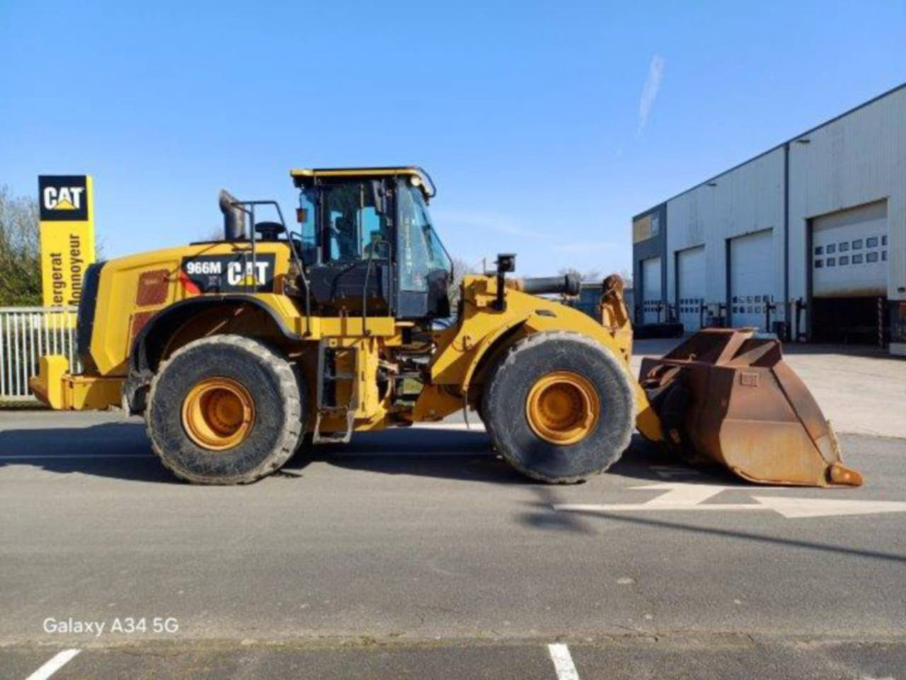 Tekerlekli yükleyici CAT 966M XE: fotoğraf 10