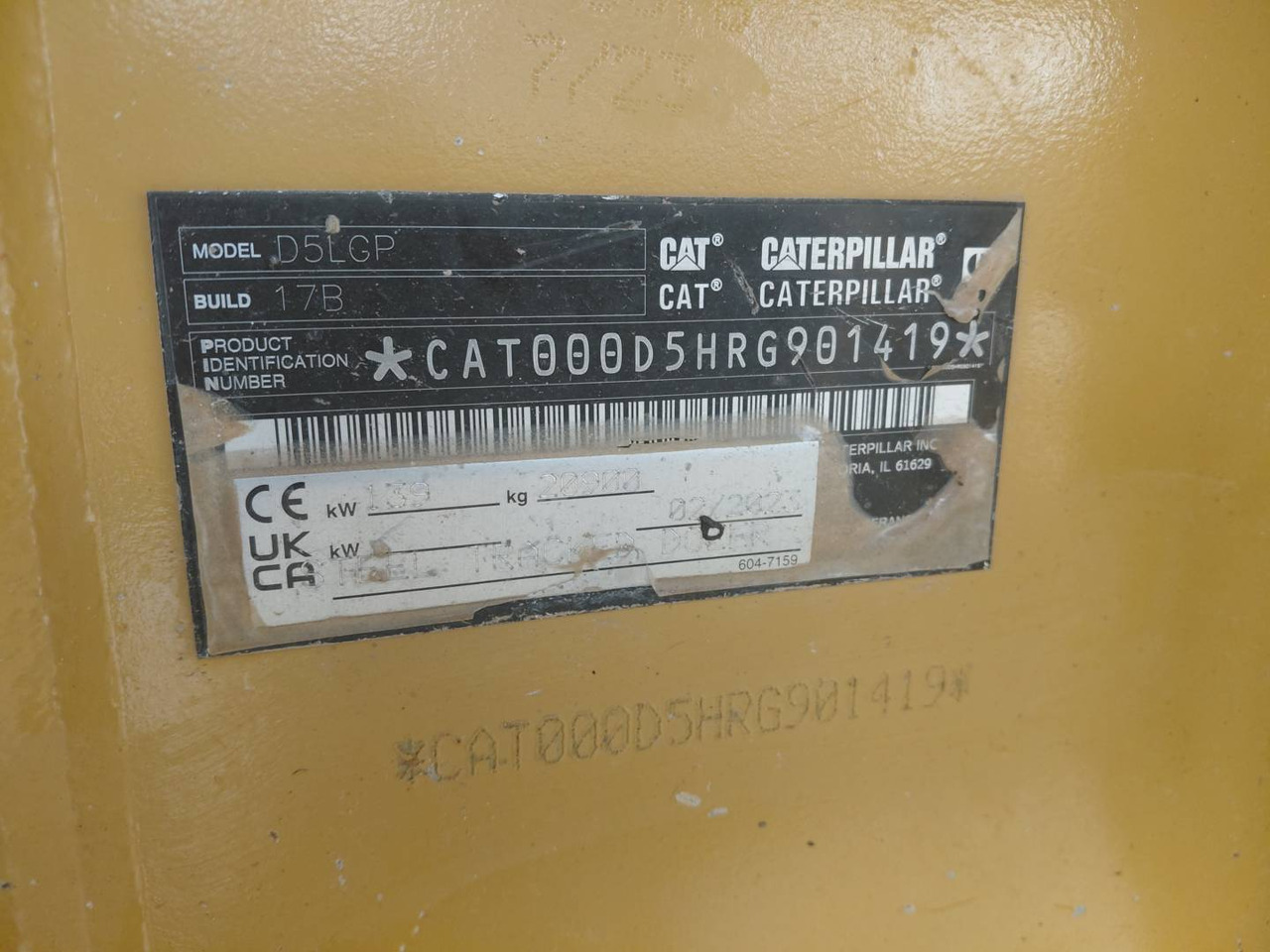 Buldozer CAT D5: fotoğraf 11