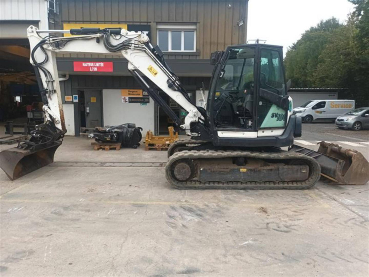 YANMAR SV100 - Paletli ekskavatör: fotoğraf 1 YANMAR SV100 - Paletli ekskavatör: fotoğraf 1