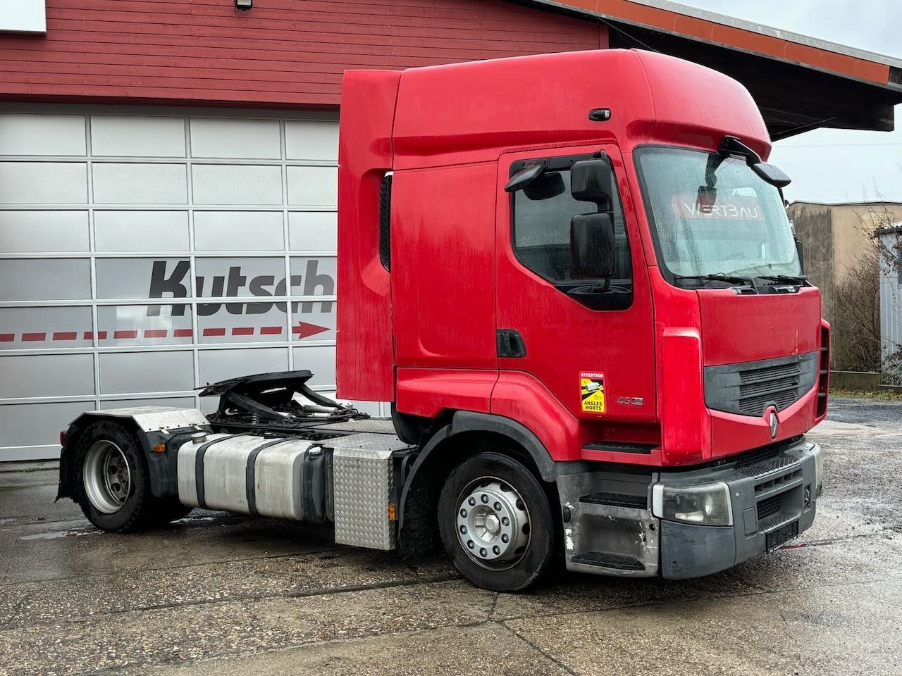 Renault Premium 450 verstellbare Sattelplatte, AHK - Çekici: fotoğraf 1 Renault Premium 450 verstellbare Sattelplatte, AHK - Çekici: fotoğraf 1