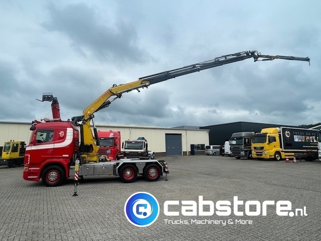 Scania G 400 A 6X2*4 HNA Euro 5 - Handgeschakeld - FASSI F455XP + JIP Autolaadkraan - Bouwjaar 2010 - Km 748.730 - Very good condition !! - Çekici: fotoğraf 4 Scania G 400 A 6X2*4 HNA Euro 5 - Handgeschakeld - FASSI F455XP + JIP Autolaadkraan - Bouwjaar 2010 - Km 748.730 - Very good condition !! - Çekici: fotoğraf 4