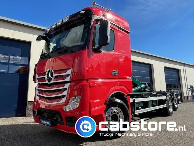 Mercedes-Benz ACTROS 2542 6x2 Euro 6 - HIAB-Multilift 26 Ton's Haakarmsysteem - Containerlift -Bouwjaar 2016 - Km 544.497 - Kancalı yükleyici kamyon: fotoğraf 3 Mercedes-Benz ACTROS 2542 6x2 Euro 6 - HIAB-Multilift 26 Ton's Haakarmsysteem - Containerlift -Bouwjaar 2016 - Km 544.497 - Kancalı yükleyici kamyon: fotoğraf 3
