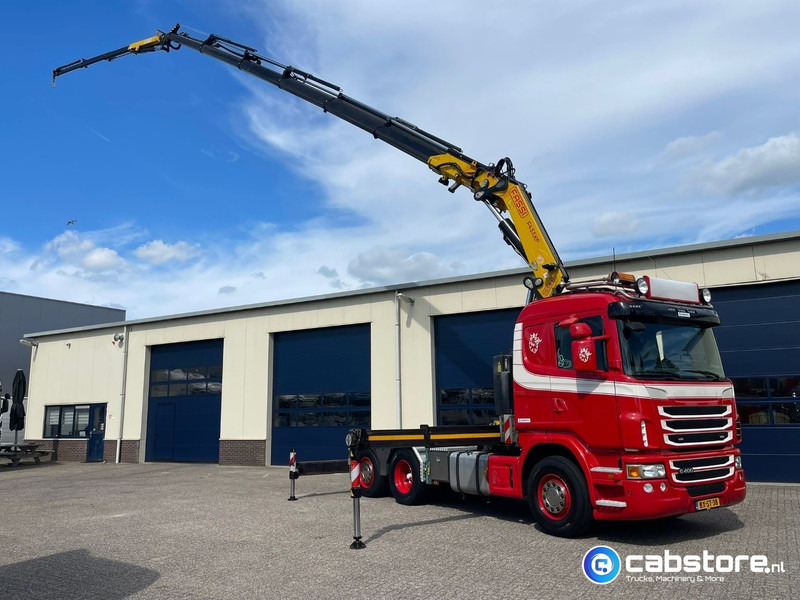Scania G 400 A 6X2*4 HNA Euro 5 - Handgeschakeld - FASSI F455XP + JIP Autolaadkraan - Bouwjaar 2010 - Km 748.730 - Very good condition !! - Vinçli kamyon: fotoğraf 2 Scania G 400 A 6X2*4 HNA Euro 5 - Handgeschakeld - FASSI F455XP + JIP Autolaadkraan - Bouwjaar 2010 - Km 748.730 - Very good condition !! - Vinçli kamyon: fotoğraf 2