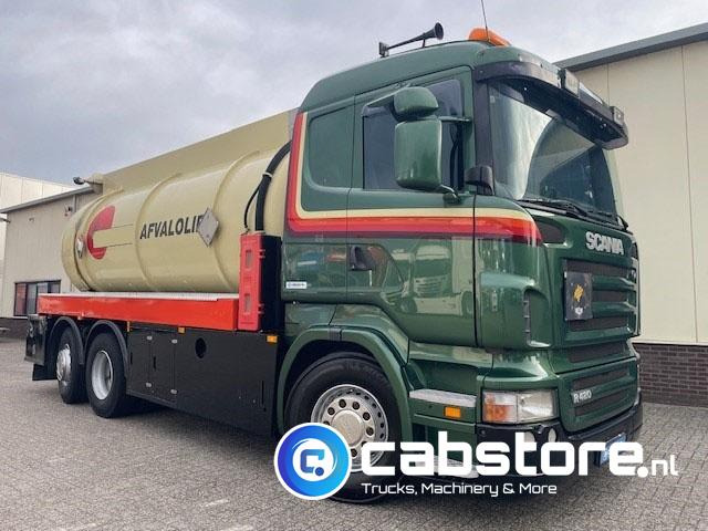 Scania R 420 LB 6X2*4 HNA - Tankwagen - ADR - Bouwjaar 2006 - 16.200 Liter - Weegsysteem - km 832.400 - Olietanks - Tanker kamyon: fotoğraf 1 Scania R 420 LB 6X2*4 HNA - Tankwagen - ADR - Bouwjaar 2006 - 16.200 Liter - Weegsysteem - km 832.400 - Olietanks - Tanker kamyon: fotoğraf 1
