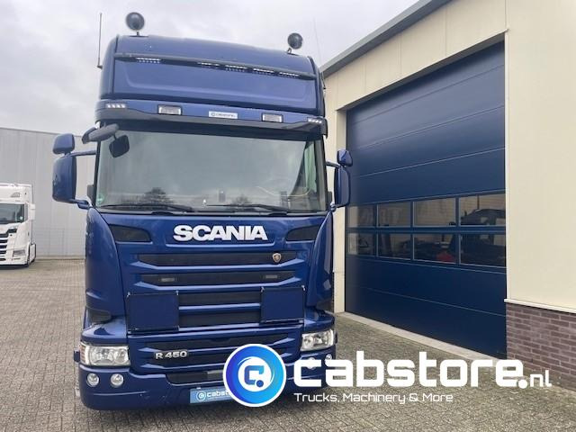 Scania R450 LB6X2MLB Euro 6 - Bouwjaar 2016 - Topline - Doorlaad-volume combi+ Wecon Middenas aanhangwagen - Good condition - Tenteli kamyon: fotoğraf 5 Scania R450 LB6X2MLB Euro 6 - Bouwjaar 2016 - Topline - Doorlaad-volume combi+ Wecon Middenas aanhangwagen - Good condition - Tenteli kamyon: fotoğraf 5