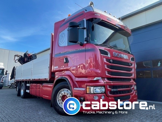 Scania R520 LB6X2*4HNB Euro 6 - Bouwjaar 2013 - Highline - Opticruise - Open box + Palfinger PK 24001-K B Autolaadkraan - Good condition ! - Sal/ Açık kasa kamyon, Vinçli kamyon: fotoğraf 4 Scania R520 LB6X2*4HNB Euro 6 - Bouwjaar 2013 - Highline - Opticruise - Open box + Palfinger PK 24001-K B Autolaadkraan - Good condition ! - Sal/ Açık kasa kamyon, Vinçli kamyon: fotoğraf 4