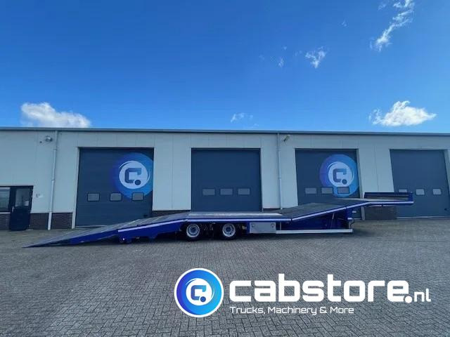 TURBO'S HOET SC22AA 2-assige oprij trailer Machine transporter - Uitschuif ramp !! - Year 2017 - Good condition - - Araba taşıyıcı dorse: fotoğraf 3 TURBO'S HOET SC22AA 2-assige oprij trailer Machine transporter - Uitschuif ramp !! - Year 2017 - Good condition - - Araba taşıyıcı dorse: fotoğraf 3