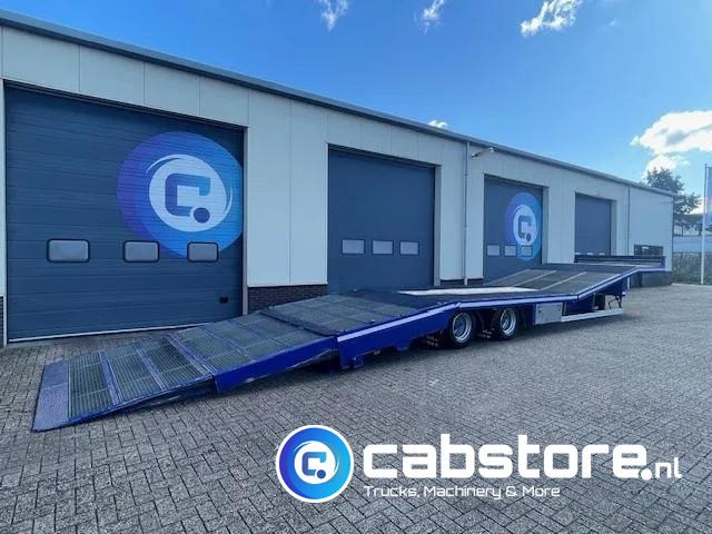 TURBO'S HOET SC22AA 2-assige oprij trailer Machine transporter - Uitschuif ramp !! - Year 2017 - Good condition - - Araba taşıyıcı dorse: fotoğraf 1 TURBO'S HOET SC22AA 2-assige oprij trailer Machine transporter - Uitschuif ramp !! - Year 2017 - Good condition - - Araba taşıyıcı dorse: fotoğraf 1