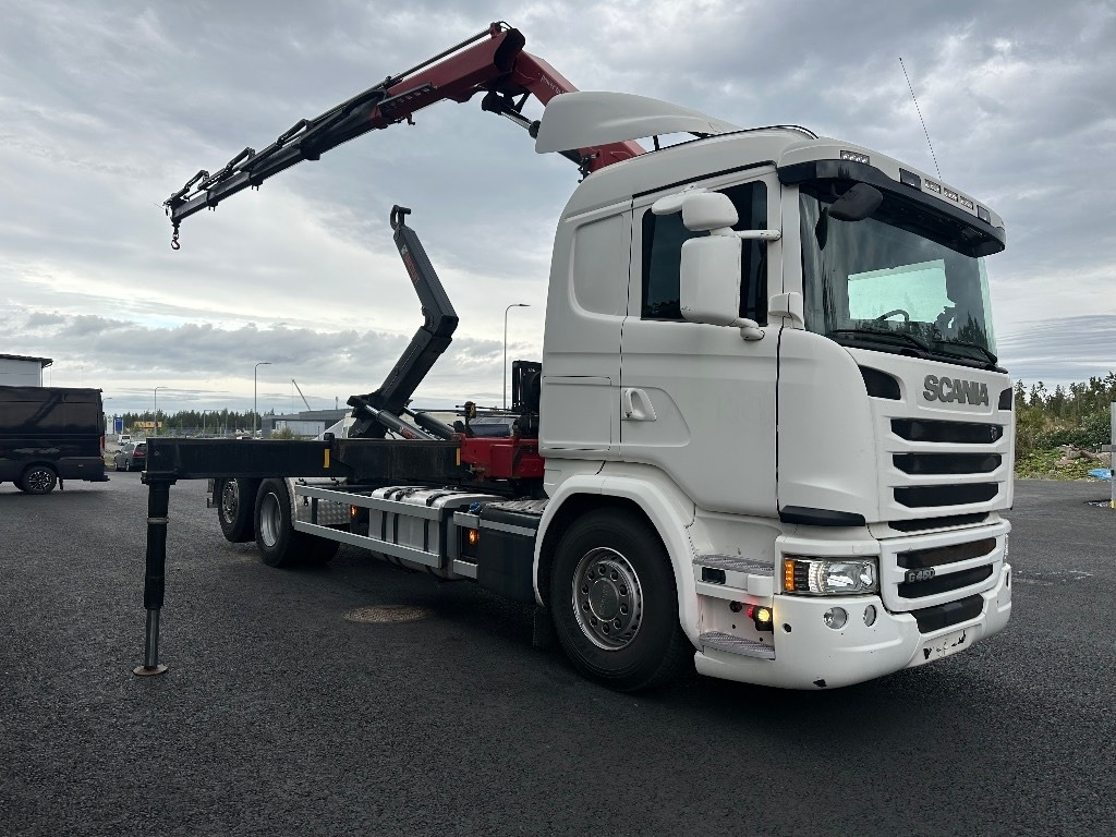 Scania G450 6x2*4 HMF 2120 - Vinçli kamyon: fotoğraf 3 Scania G450 6x2*4 HMF 2120 - Vinçli kamyon: fotoğraf 3