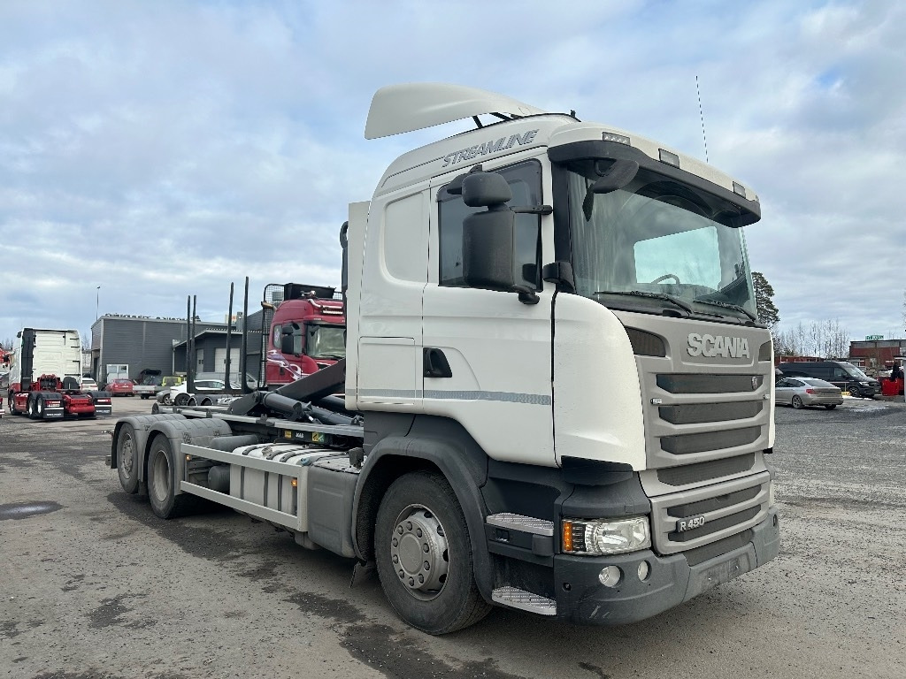 Scania R 450 6x2*4 - Kancalı yükleyici kamyon: fotoğraf 2 Scania R 450 6x2*4 - Kancalı yükleyici kamyon: fotoğraf 2