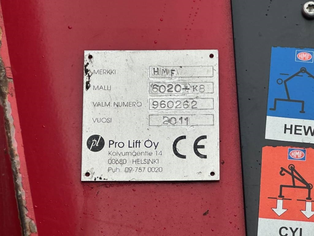 Volvo FM13. HMF 6020-K8 - Vinçli kamyon: fotoğraf 3 Volvo FM13. HMF 6020-K8 - Vinçli kamyon: fotoğraf 3