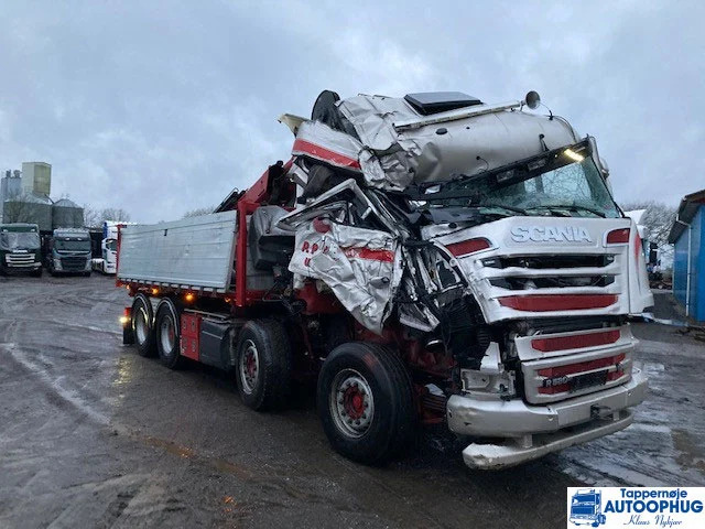 Scania R580 8X4 HIAB 244 EP-5 HIPRO ONLY PARTS - Sal/ Açık kasa kamyon, Vinçli kamyon: fotoğraf 1 Scania R580 8X4 HIAB 244 EP-5 HIPRO ONLY PARTS - Sal/ Açık kasa kamyon, Vinçli kamyon: fotoğraf 1