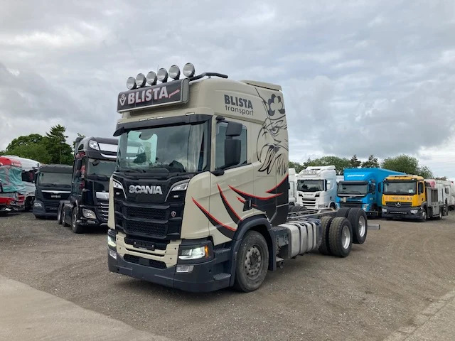 Scania R650 6X2 Retarder - Şasi kamyon: fotoğraf 1 Scania R650 6X2 Retarder - Şasi kamyon: fotoğraf 1