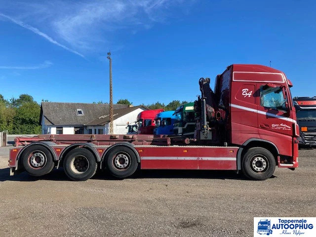 Volvo FH500 8X2 HIAB 077 - Konteynır taşıyıcı/ Yedek karoser kamyon, Vinçli kamyon: fotoğraf 3 Volvo FH500 8X2 HIAB 077 - Konteynır taşıyıcı/ Yedek karoser kamyon, Vinçli kamyon: fotoğraf 3
