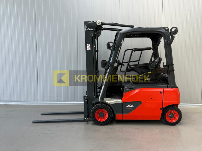 Linde E 16 P-02 - Elektrikli forklift: fotoğraf 1 Linde E 16 P-02 - Elektrikli forklift: fotoğraf 1