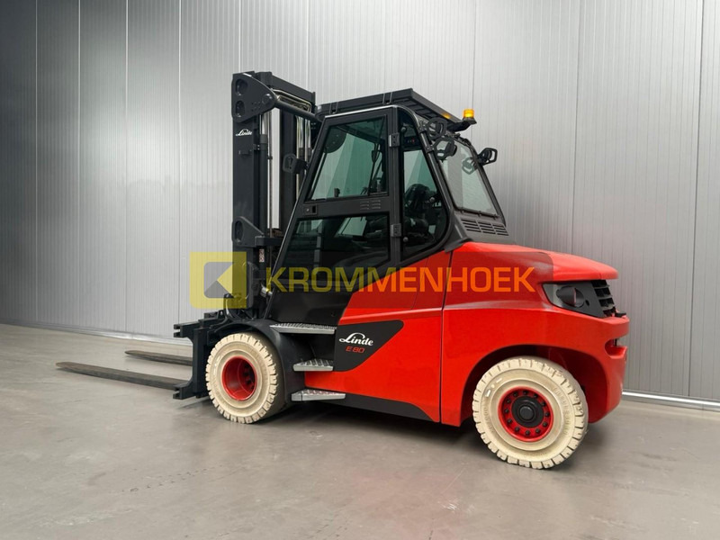 Linde E 80-900 - Elektrikli forklift: fotoğraf 3 Linde E 80-900 - Elektrikli forklift: fotoğraf 3